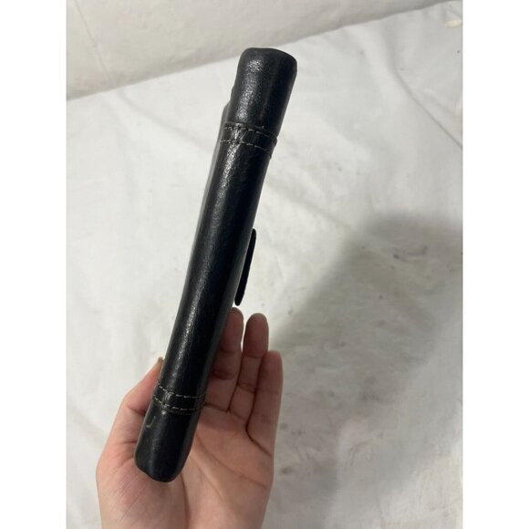 Fossil Ellis Clutch Womens Black Leather Wallet - Picture 12 of 15